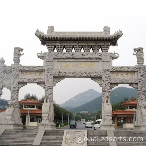 Fake Landscape Boulders Customized ancient stone arches Factory